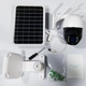 Уличная беспроводная поворотная WiFi Smart камера видеонаблюдения с солнечной батареей V380 3MP 4G с ночной съемкой - изображение 4