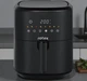 Аерофритюрниця-мультипіч Rotex 1700Вт, аерогриль для запікання та випікання без додавання олії, гриль Чорний (О56) - изображение 1