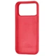 Чехол Fiji Silicone Case для Apple iPhone 17 Pro бампер накладка Soft Touch с микрофиброй Red - изображение 2