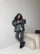 Пуховик женский лаковый M-L sane-Ph4 - изображение 3