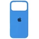 Чехол Fiji Silicone Case для Apple iPhone 17 Pro Max бампер накладка Soft Touch с микрофиброй Marine Blue - изображение 1