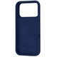 Чехол Fiji Silicone Case для Apple iPhone 17 Pro Max бампер накладка Soft Touch с микрофиброй Navy Blue - изображение 2