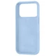 Чехол Fiji Silicone Case для Apple iPhone 17 Pro бампер накладка Soft Touch с микрофиброй Sky Blue - изображение 2