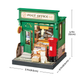 Бук Нук Kits Mini Century Post Office DS037 - Robotime - (6946785121001) - изображение 4