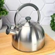 Чайник со свистком нержавеющая сталь 2.5 л Ringel Grey Line RG-1010 - изображение 4