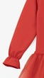 Платье праздничное с принтом для девочки Aura Style 1081 98 см Красный shop (2000999331091) - изображение 3