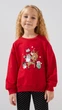 Свитшот с принтом для девочки Aura Style 1085 92 см Красный shop (2000999331206) - изображение 1
