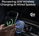 Автомобильный держатель Anker Prime MagSafe Qi2 25 Вт с охлаждением TEC и мощным магнитом для iPhone серии 17-12 (в комплекте адаптер 60 Вт) - изображение 3