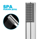 Водосберегающая душевая лейка DROP SPA1F-STICK/RND - Экономия 42% - изображение 2