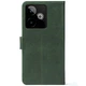 Чохол-книжка Crazy Horse Clasic для Realme GT 7T 5G Dark Green (Front) (69079) - зображення 3
