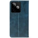 Чохол-книжка Crazy Horse Clasic для Realme GT 7T 5G Dark Blue (Strong) (69083) - зображення 3
