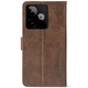 Чохол-книжка Crazy Horse Clasic для Realme GT 7 5G Brown (Front) (69011) - зображення 3