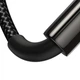 Кабель Baseus Tungsten Gold Fast Charging USB-A to Type-C 100 w 20V 5A 1м (CAWJ000001) Black - изображение 6