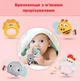 Мобиль на кроватку Youbeien детская карусель с проектором колыбельные звуки природы пульт таймер вращение Blue (RT 668-15/02) - изображение 9
