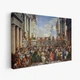 Інтер'єрна картина Весілля в Кані, Паоло Веронезе, Paolo Veronese, Wedding at Cana, 29×42 см (id6983) - зображення 2