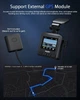 Видеорегистратор Dash Cam Avylet A1 WiFi 2K – ночное видение, Wifi подключение, сенсор удара, циклическая запись - изображение 3
