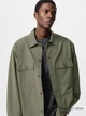 Куртка демисезонная мужская Uniqlo 840764103 XL Оливковая (1159846830) - изображение 1