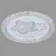 Потолочная led люстра 70W 48см со звездами (87-5154B WH) - изображение 1