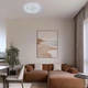 Потолочная led люстра 70W 48см с кругами (87-5154A WH) - изображение 3
