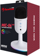 Mikrofon Marvo MIC-06 RGB USB White (MIC-06 WH) - obraz 4