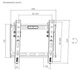 Кронштейн ITech PN2T 23"-42" - изображение 10