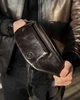 Мужская кожаная бананка LEGESSY URBAN SORENTO BLACK - изображение 2