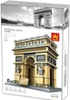 Детский конструктор Wange Архитектура Триумфальная арка Парижа, Triumphal Arch 1391 деталь (5223) - изображение 9