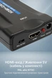 Переходник HDMI to SCART конвертер для телевизора 1080P PAL/NTSC - изображение 2