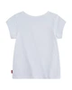 Детская футболка Levi's с логотипом 1159845772 (Белый 18M) на рост 80-86 см - изображение 2