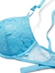 Мережевний бюстгалтер з пуш ап блакитного кольору VICTORIA'S SECRET Sexy Tee р. 75С/34С арт. 30492 - зображення 3