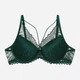 Бюстгальтер Push-up з кісточками мереживний Esotiq Onika 44220-67X 65G Зелений (5903972666821) - зображення 7