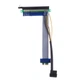 Райзер Ewell Riser Card PCI-E 1X to 16X, шлейф 25 см, Molex, с защелкой (EW016) - изображение 2