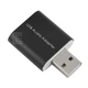 Звуковая карта Ewell USB C-Media 7.1 Channel, black (EW089) - изображение 2
