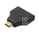 Відео спліттер Ewell Splitter HDMI на 2 монітори, v1.4, 3D (EW172) - зображення 1