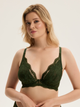Biustonosz damski z fiszbinami Esotiq Kavi 43634-78X 80E Ziełony (5903972645291) - obraz 1