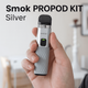 POD-система Smok PROPOD KIT Silver 1.2 Ом 800 мАч до 22 Вт под 10,7 см цинковый сплав и силикон - изображение 2
