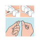 Зубная нить TePe Dental Floss вощеная распушивающая (мята), 40 м - изображение 5