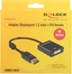 Adapter Delock Displayport - DVI 0.2 m Black (4043619625994) - obraz 2