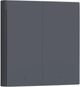Przełącznik Aqara Smart Wall Switch H1 podwójny bez przewodu neutralnego Szary (WS-EUK02-G) - obraz 2