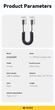 Кабель пружинный телескопический Essager PD29W 3A Type-C to Lightning для iPhone Apple Fast Charging Data Cable Apple ( длина 120 cм ) - изображение 14
