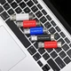 Металева USB Флешка 2в1 128GB Type-C/USB 2.0 для телефону/комп'ютера OTG MicroDrive Чорний - зображення 6