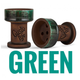 Чаша Gusto Bowls Rook Green 9 см глазурь ручная работа классика - изображение 6