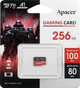 Karta pamięci Apacer microSDXC 256GB UHS-I U3 (AP256GMCSX10U7-RAGC) - obraz 1