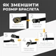 Мужской браслет на руку с надписью на подарок мужчине именной черный из эко-кожи и стали в подарочной упаковке 21 см - изображение 8
