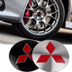 Колпачки (заглушки) в диски MITSUBISHI (Митцубиси) 58 мм Серый Красный лого CountryMan - изображение 7