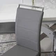 Комплект из 4 стульев для кухни и гостиной LOCA Gray Eco-leather - изображение 8