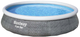 Basen Bestway 57376 Fast Set Round Rattan Ø 396 × 84 cm Szary (6942138968323) - obraz 1