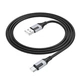 Кабель BOROFONE BX101 USB to Type-C data 3A 1m чорний - зображення 2