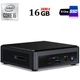 Неттоп Intel NUC NUC10FNK USFF / Intel Core i5-10210U (4 (8) ядра по 1.6 - 4.2 GHz) / 16 GB DDR4 / 512 GB SSD / Intel UHD Graphics / HDMI / Wi-Fi / Bluetooth б/у - изображение 1