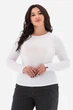 Лонгслив Garne 56(5XL) Белый (125354) - изображение 1